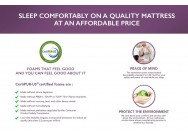 Multimo Twin Sleep 8" Memory Foam Mattress