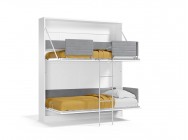 Pensiero Twin Wall Bunk Bed