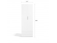 Double Wardrobe Bi-Fold Door