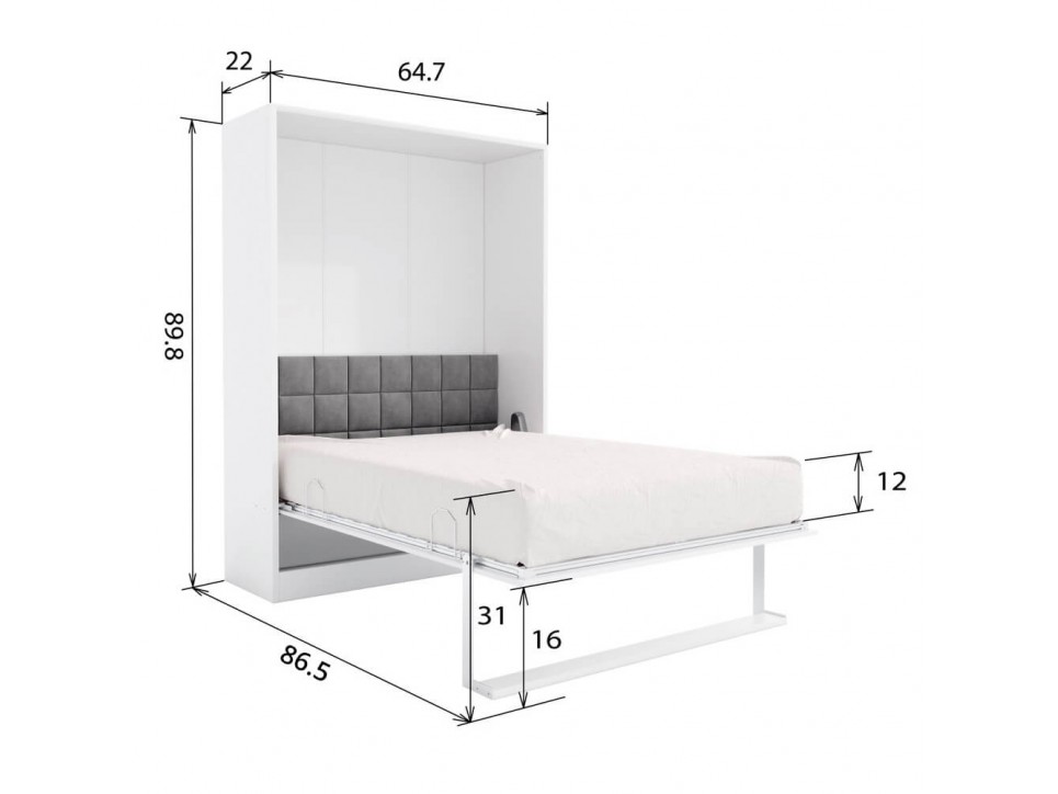 Royal Deep Queen Murphy Bed