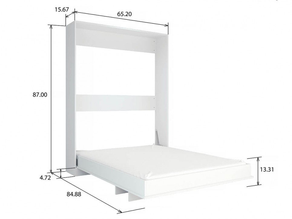 Eco Platform Queen Murphy Bed